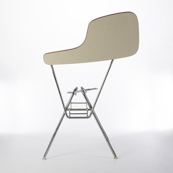 Right side view of Eames DSS-TA with table up