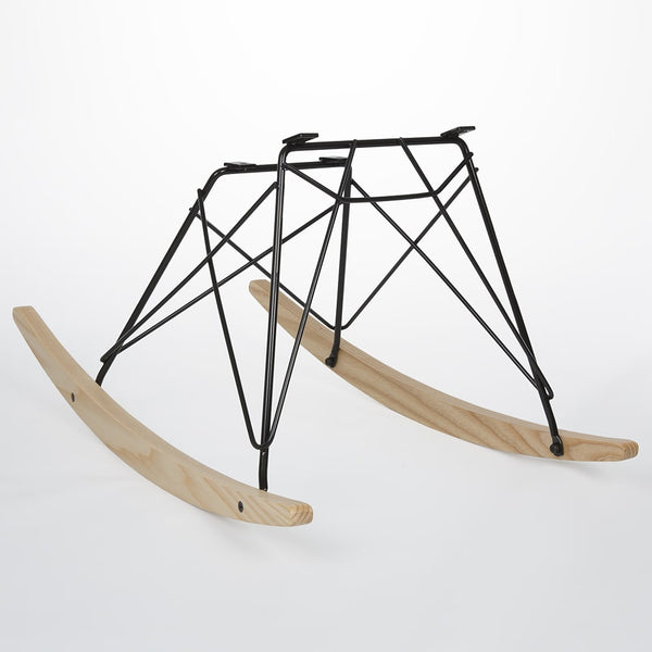 Front side view of Light Ash New Replacement RAR For Eames Arm Chairs