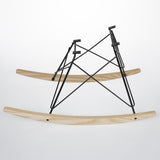 Side view of Light Ash New Replacement RAR For Eames Arm Chairs