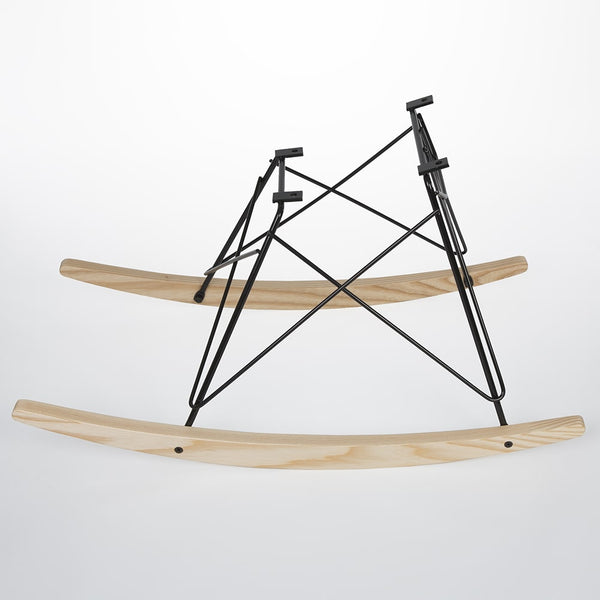 Side view of Light Ash New Replacement RAR For Eames Arm Chairs