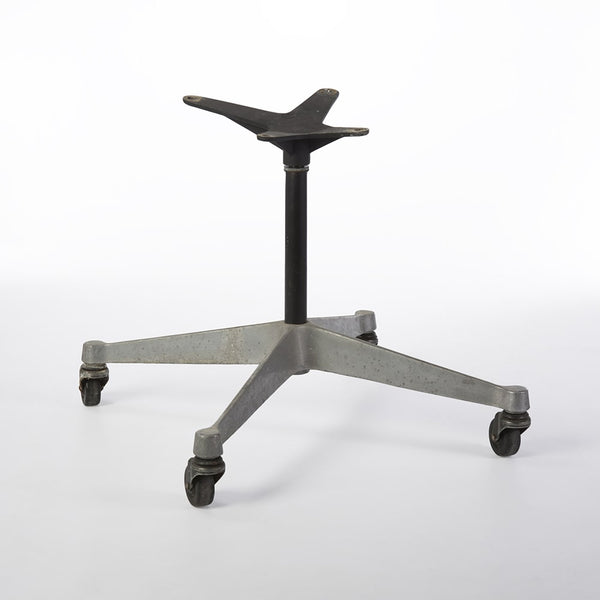 Rear angled view Original Castor Contract Base For Eames Side and Arm Shells
