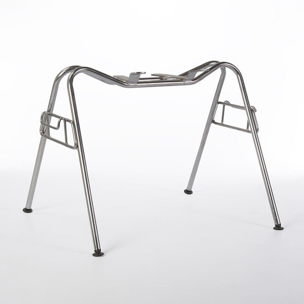 Angled front view of newer DSS base for Eames side shells