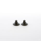 Image of pair of black glides for Eames Office, Aluminium Lounge or Vitra Lounge Chair