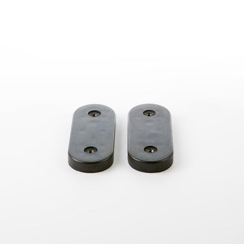 Parts - 2 x Eames Replacement Lounge Chair Black Rubber Shock Mounts